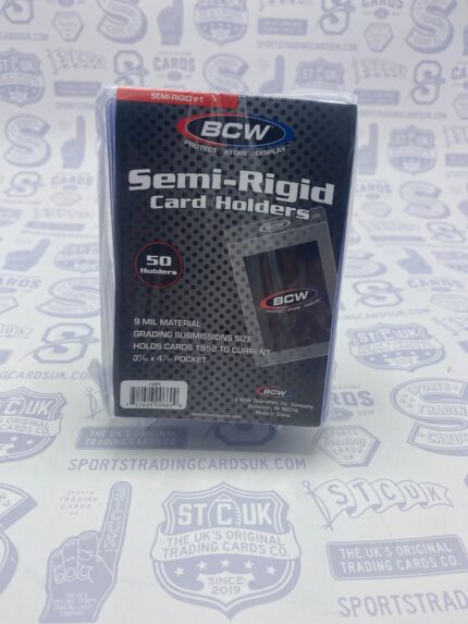 BCW Semi-Rigid Card Holder #1 (50 pack)