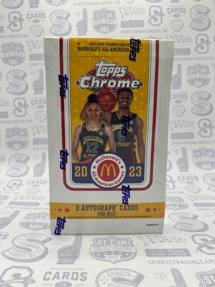 2023/24 Topps Chrome McDonald's All-American Basketball Hobby Box
