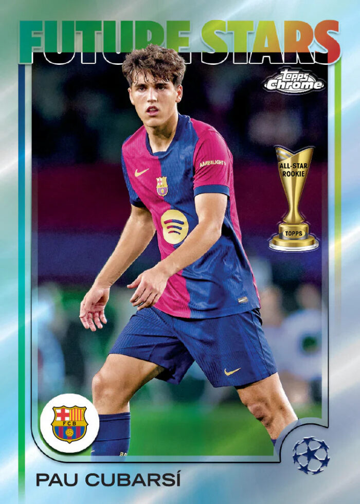 Topps Chrome UEFA Club Competitions 2024-25 - Hobby Box