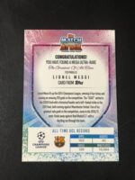24-25 Topps Match Attax UCL Chrome Goat LMP Lionel Messi FC Barcelona SSP 1:1800